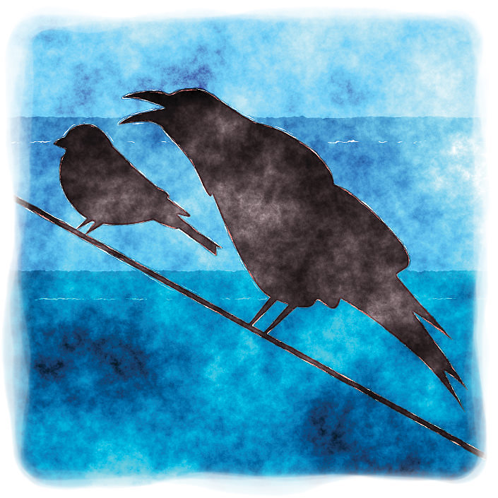 Crow and Sparrow