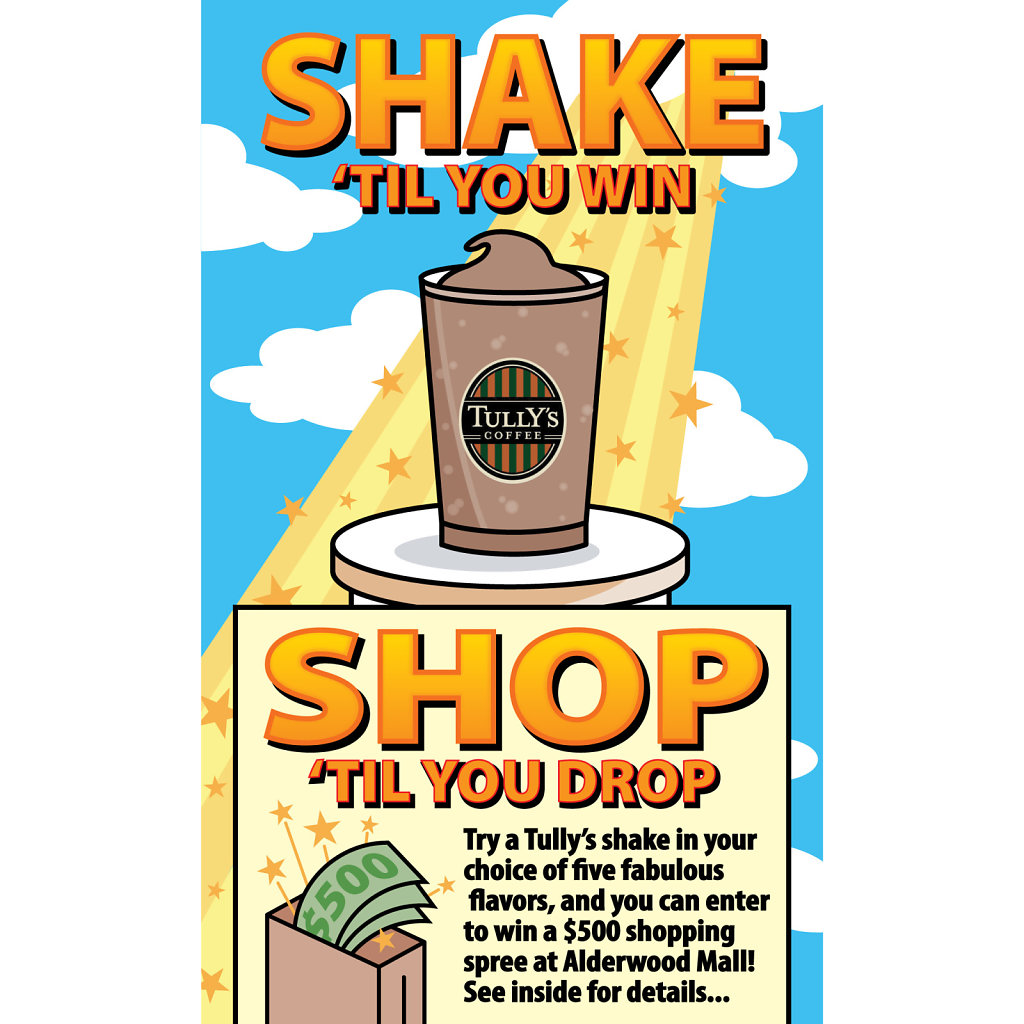 Shake Win Shop Promo Poster