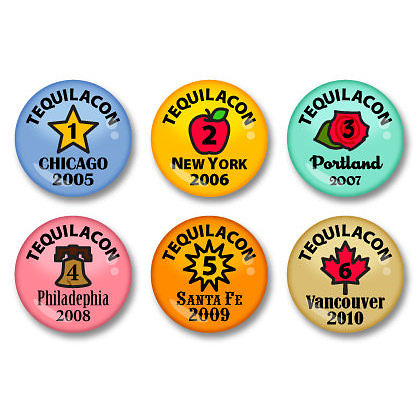 TequilaCon Mini-Button Set